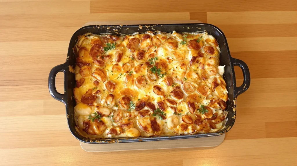 Gratin poireaux–Saint-Jacques : si facile à préparer, parfait pour un vrai repas de fête