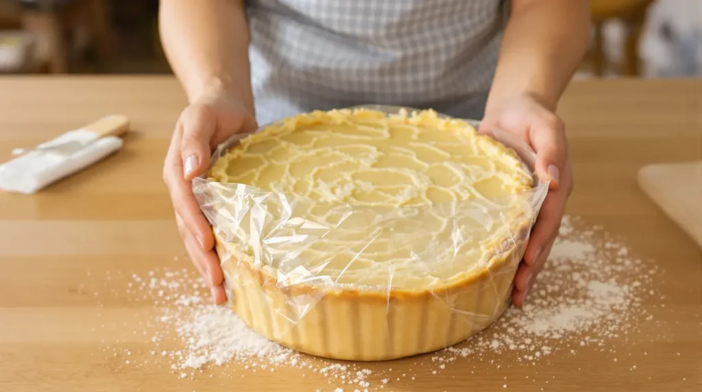 J’ai découvert cette astuce avec une simple boîte : ma pâte à tarte maison prête en 2 minutes chrono !