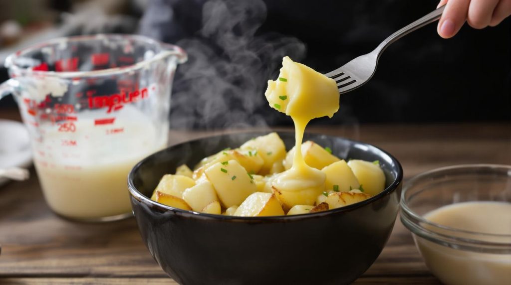 "Je mets toujours cet ingrédient à la place de la mayonnaise" : ma salade de pommes de terre est complètement transformée