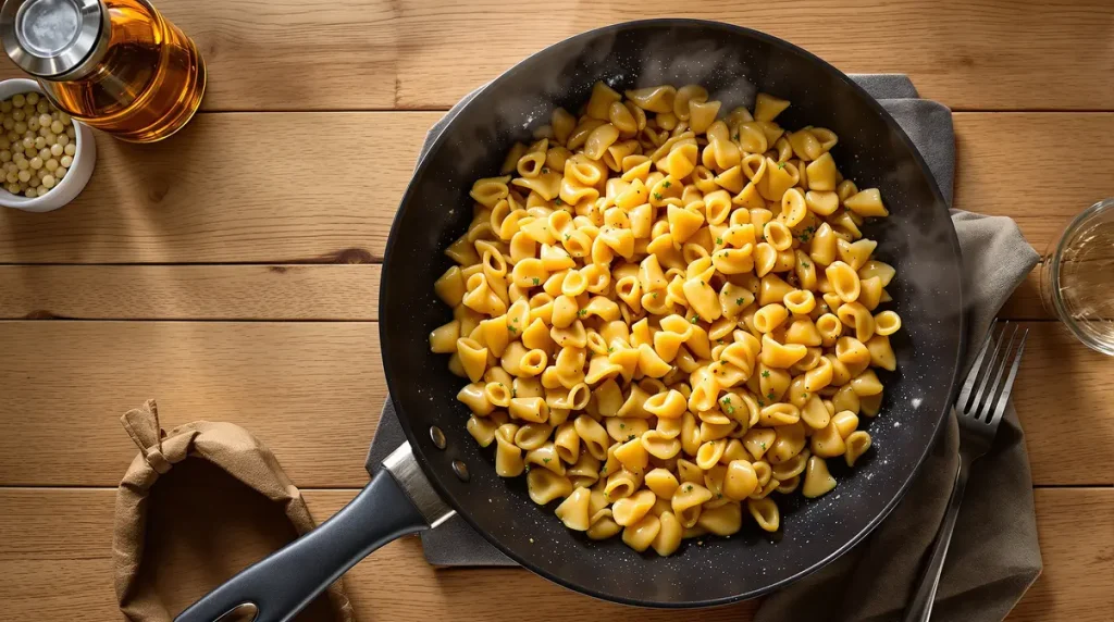 « Je n'avais jamais goûté un plat aussi réconfortant » : la poêlée spätzle-munster prête en 10 minutes seulement