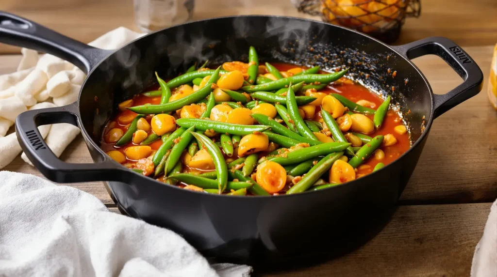 Mieux que la cuisson à l'eau : vos haricots verts sont encore plus savoureux préparés comme ça