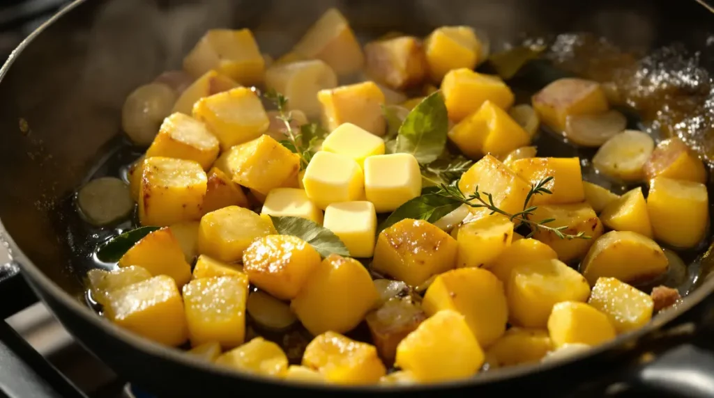 Ajoutez-le aux pommes de terre pendant la cuisson : elles seront encore plus savoureuses, subtilement parfumées et ultra fondantes