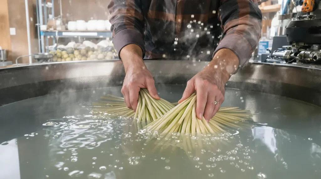 De la cueillette à l’aube au bain glacé, le rituel immuable quotidien pour obtenir l’asperge parfaite dans le Loudunais