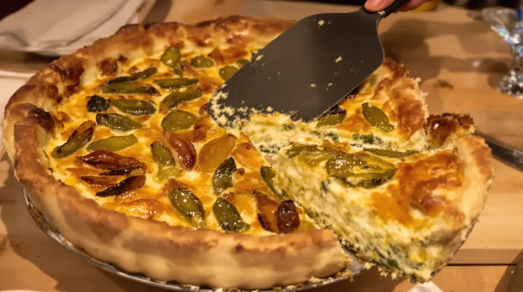 Le soir où j'ai enlevé la pâte de ma quiche poireaux-chèvre, plus personne n'a voulu revenir en arrière