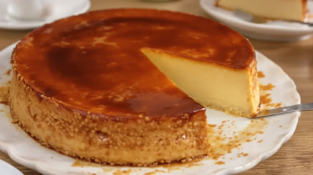 « Mon flan pâtissier sans pâte est irrésistible » : léger, fondant et prêt en un rien de temps pour un goûter parfait
