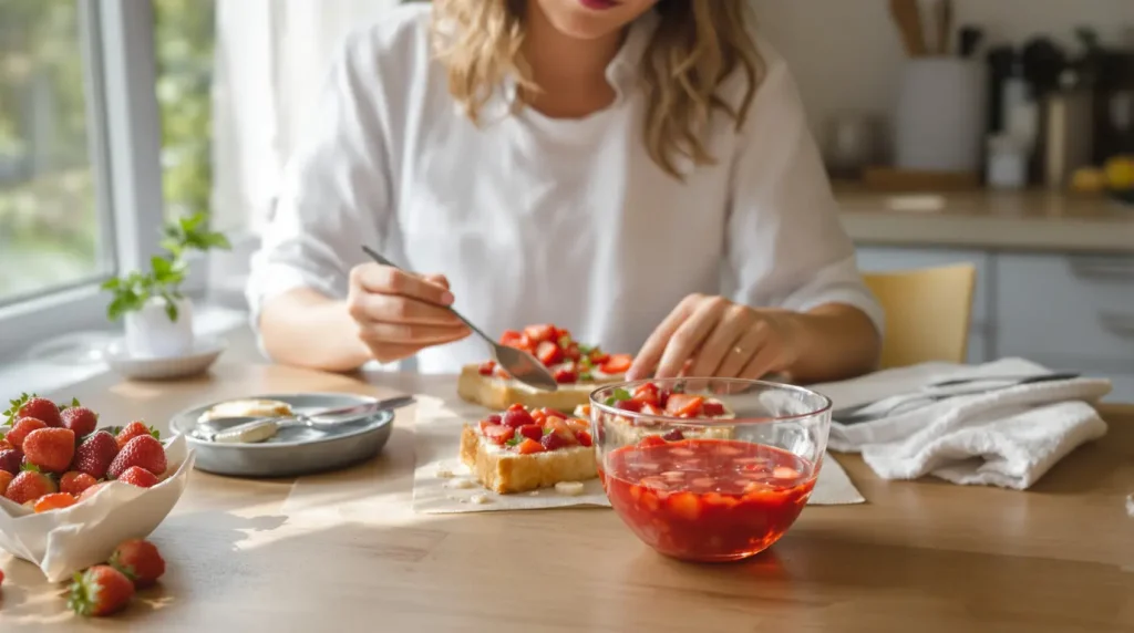 Plus personne ne fait cuire ses fruits : cette préparation crue remplace la confiture sur toutes vos tartines