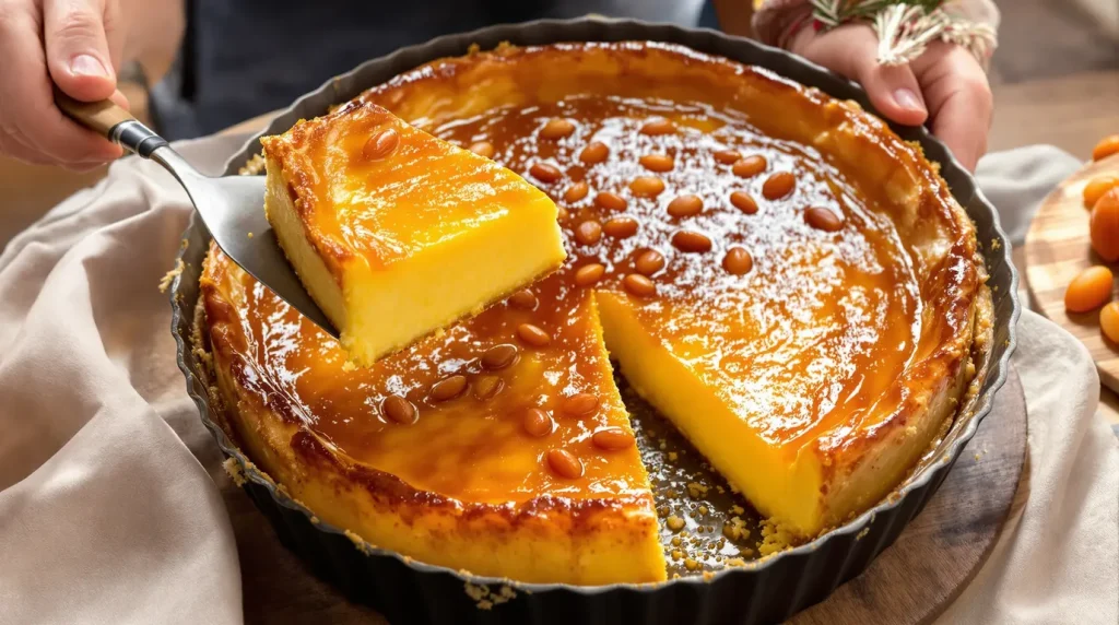 Plus rapide qu’un flan et aussi bonne qu’en boulangerie : ma tarte fondante express, si moelleuse et gourmande