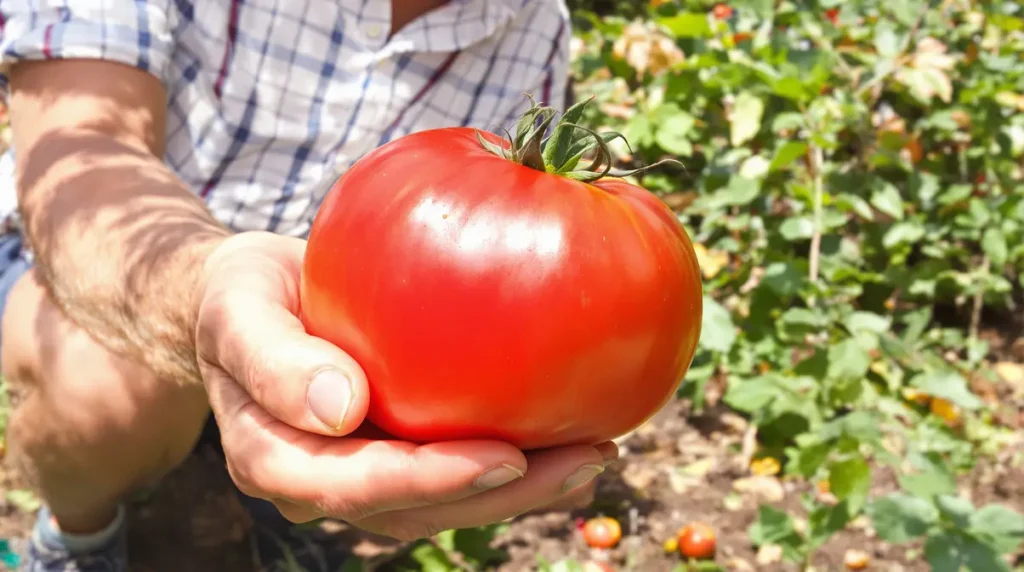 Tomates plus grosses et encore plus savoureuses : ajoutez juste 3 cuillères de ce produit dans l’eau