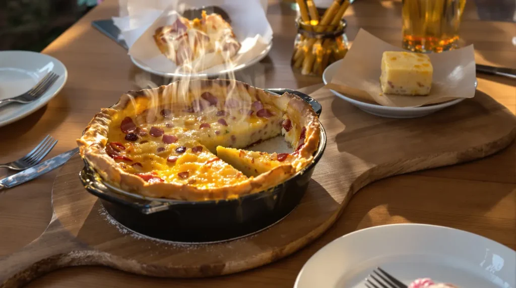 « Tu as triché, ce n'est pas une vraie quiche » : non, et c'est pour ça qu'il n'en restait plus une miette