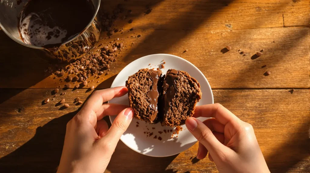 « Un petit goût de reviens-y » : mes muffins tout chocolat qui fondent en bouche !