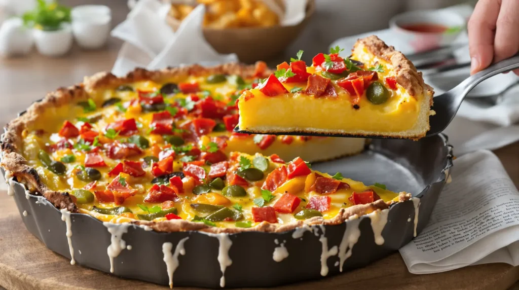 Adieu la galère de la pâte à tarte : cette recette express poireaux-chorizo se tient toute seule sans moule ni fond