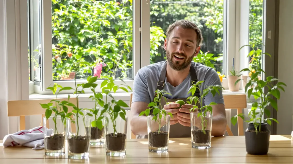 Avant de jeter les gourmands des tomates, cette astuce simple permet d'obtenir de nouveaux plants rapidement