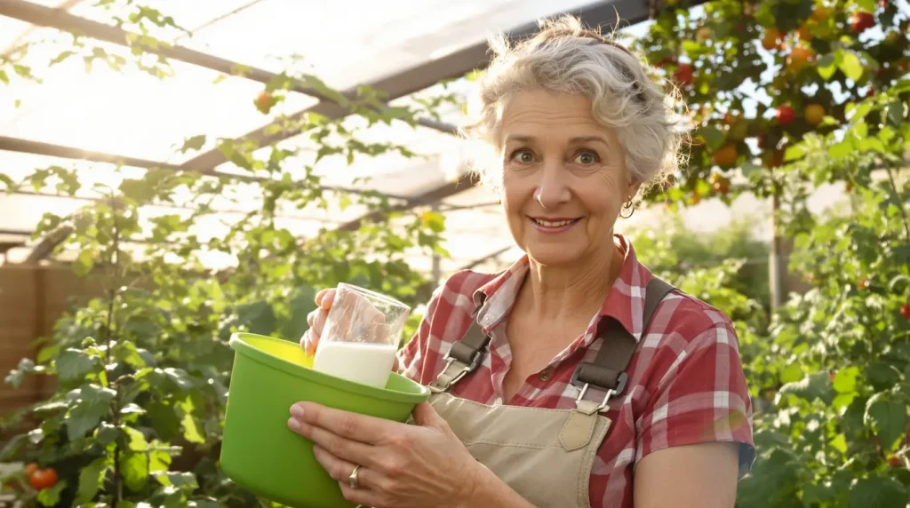 « Depuis que je mets un demi-verre de lait dans l’arrosoir, mes tomates n’ont plus de mildiou » : l’avis des agronomes