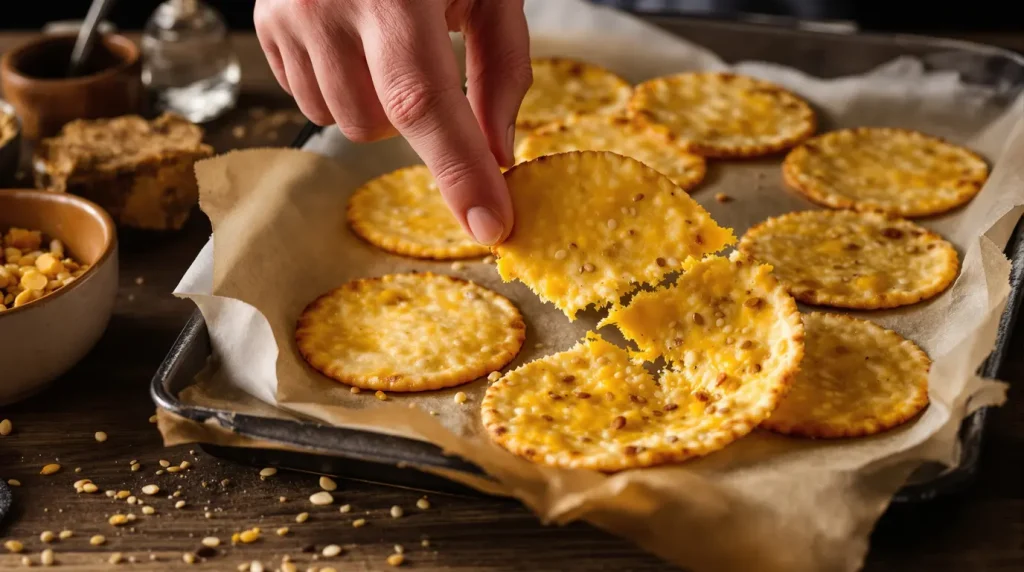 Fini les crackers du commerce : il suffit de comté râpé et d'une simple poignée de graines pour mieux en 8 minutes
