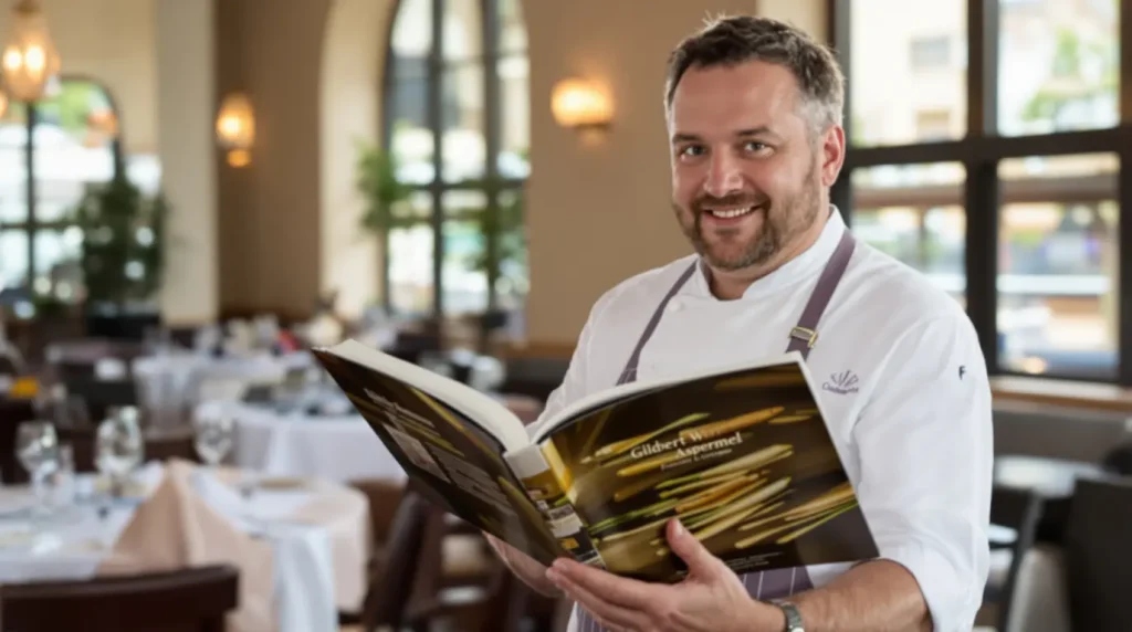Hoerdt. Le chef d'un restaurant publie un livre avec 25 idées originales pour cuisiner l'asperge