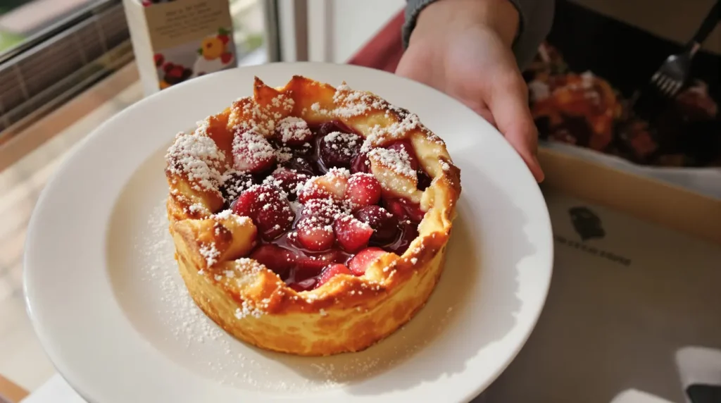 « J’ai trouvé le dessert léger qui fait l’effet d’une pâtisserie pro » : le clafoutis aux fraises, simple, printanier et irrésistible