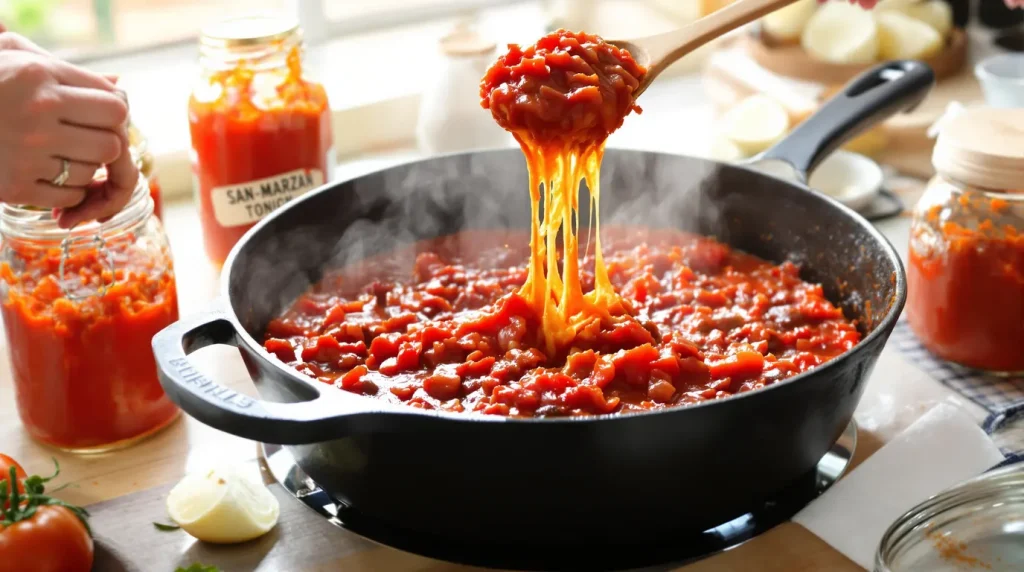« Je ne fais plus jamais de sauce tomate en pot » : cette version maison fait toute la différence