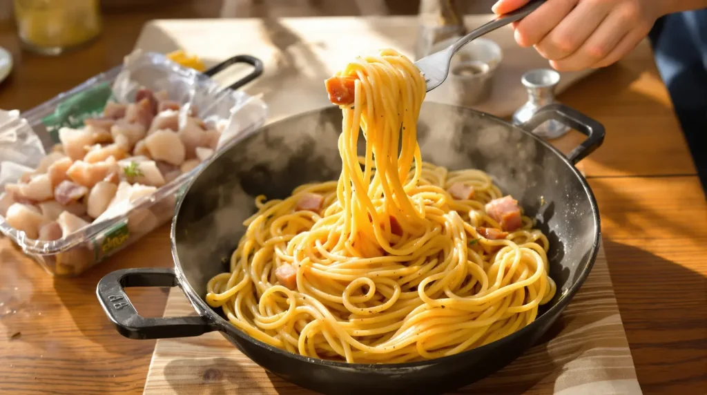 L'ingrédient que les Italiens bannissent dans la vraie Carbonara (et ce n'est pas la crème)