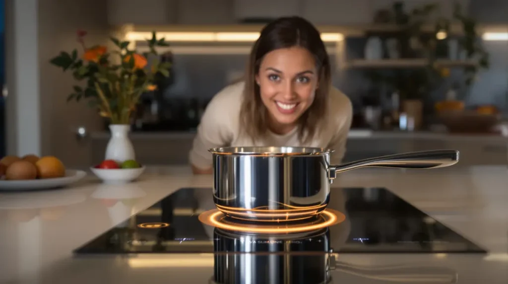 Les cuisinistes délaissent la plaque à induction : ce qu'ils installent à la place en 2026 ne se révèle qu'au toucher