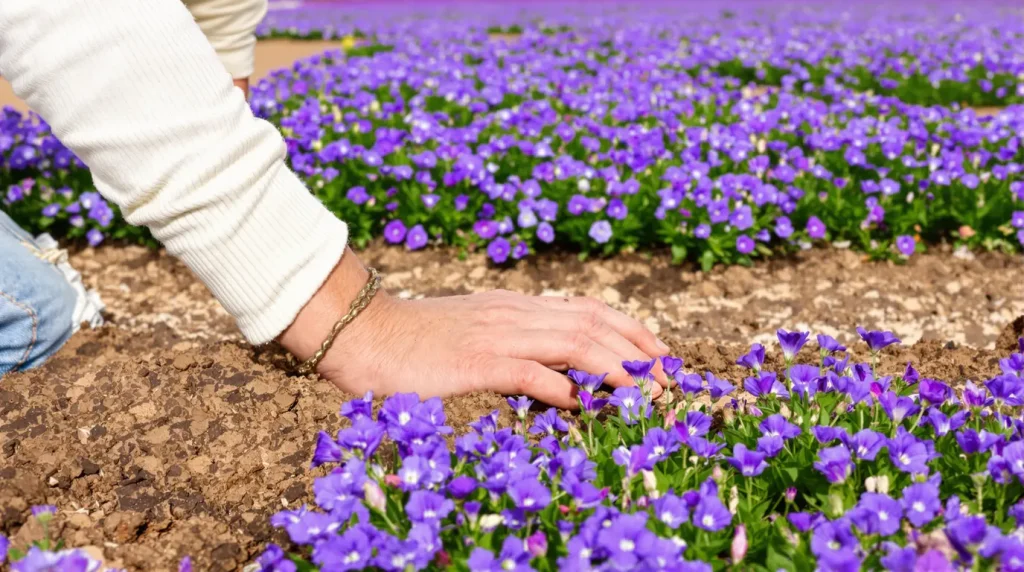 Élue « plante du siècle », cette vivace bleue à planter ce printemps crée un tapis fleuri sans entretien