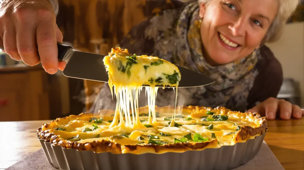 Ma tante auvergnate m'a révélé quel fromage utiliser avec les blettes : ma quiche n'a jamais été aussi délicieuse !
