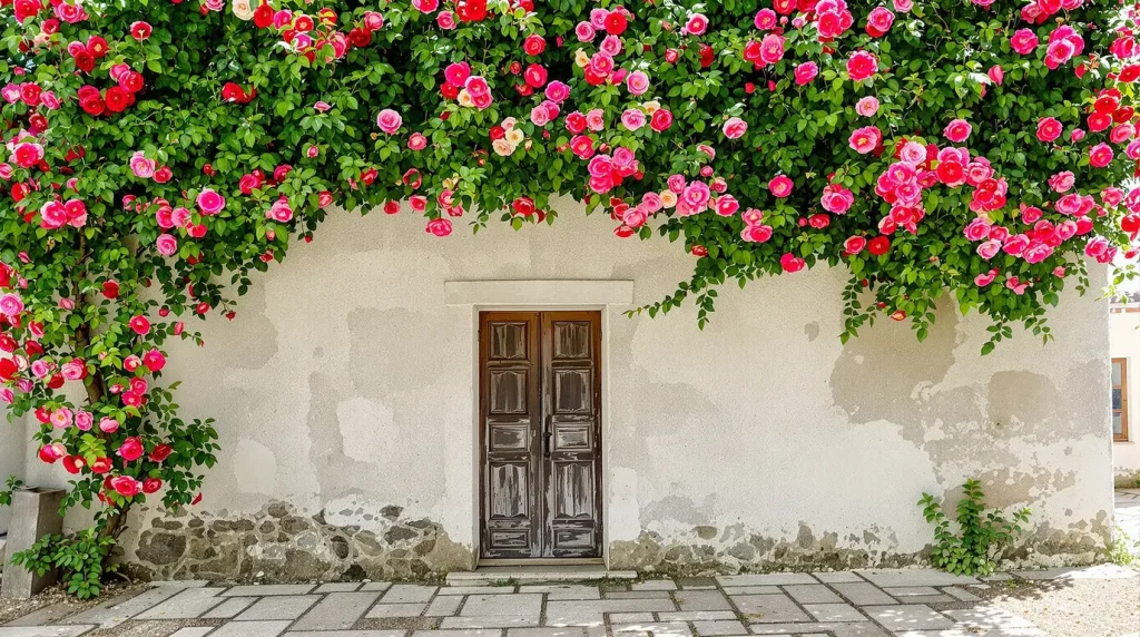 Nos aïeux plantaient des roses trémières contre les murs pour une raison que trois générations ont oubliée
