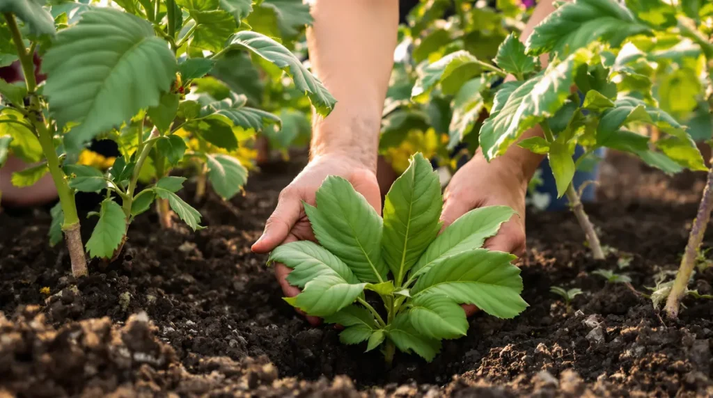 Plantez cette feuille au pied de vos tomates : elle peut nettement doper votre récolte au potager