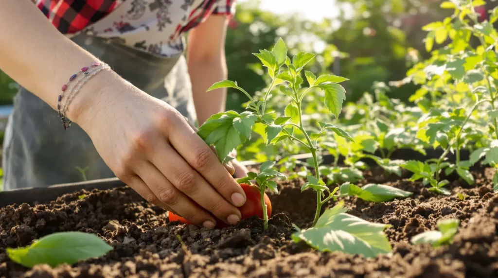 Plantez une feuille au pied de vos tomates et boostez votre récolte