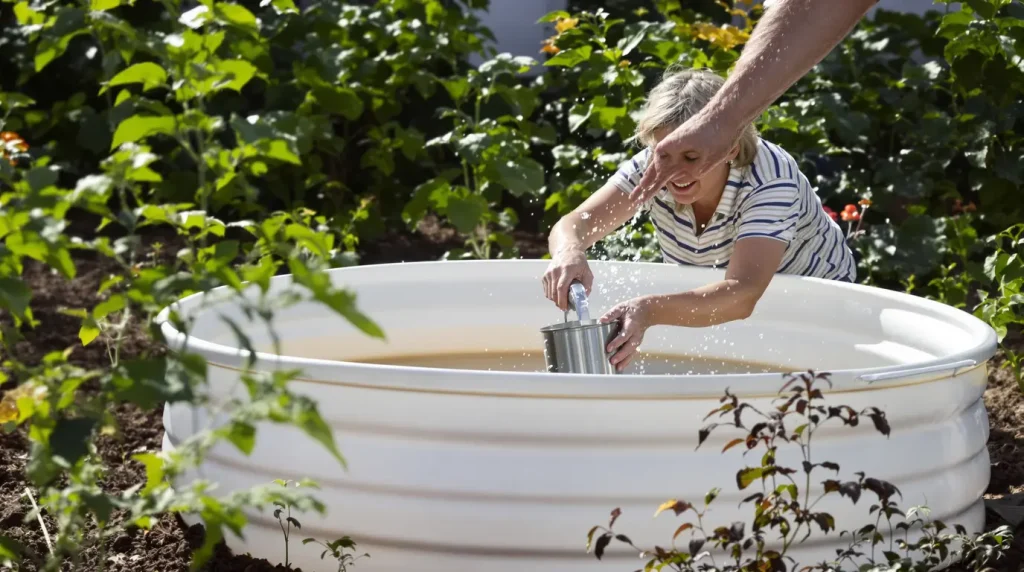 Pourquoi de plus en plus de jardiniers mettent un vieux seau au centre de leur potager ?