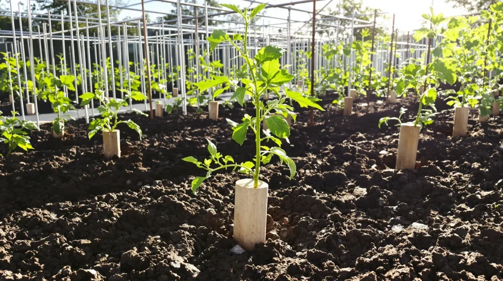Quand faut-il tuteurer les pieds de tomates ? Dès la plantation ou plus tard ?