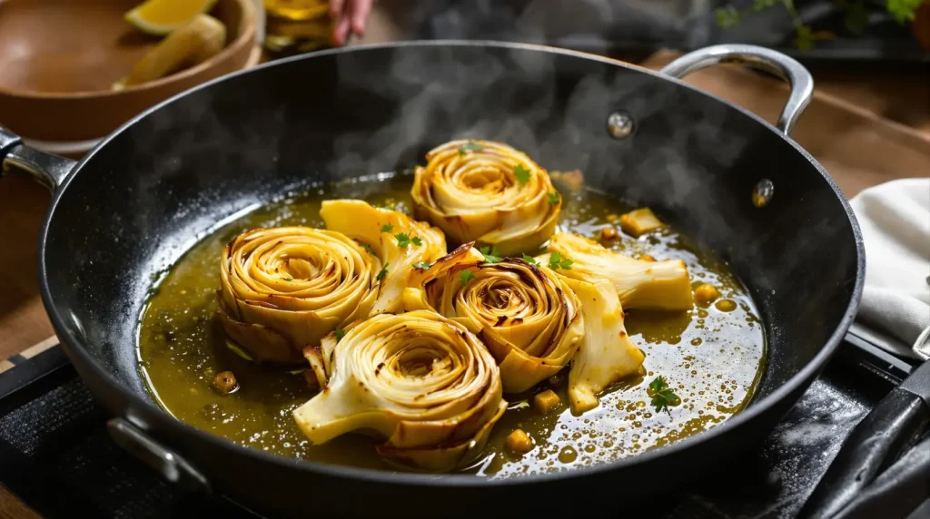 Recette des artichauts trifolati : ma façon de préparer ce classique italien simplement à la poêle